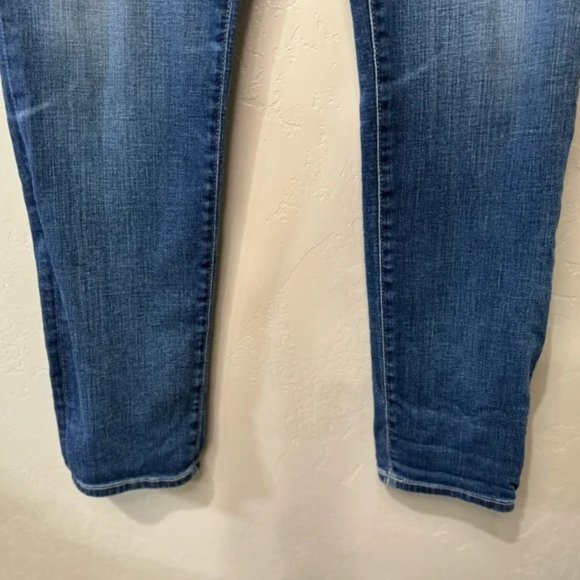 AG Jeans Prima Mid Rise Cigarette Dark Blue Wash Stretch Denim Pant SZ 32 - Picture 6 of 15